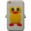 Coque Silicone Pingouin Apple Iphone 3G / 3GS blanc