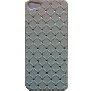 Coque Arrière Strass Apple IPhone 5 Blanc