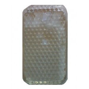 Coque Silicone Effet Nid d'abeille Samsung Chat 335 Transparent