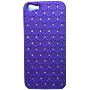 Coque Arrière Strass violet Apple IPhone 4 / 4S