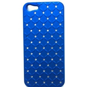 Coque Arrière Strass bleu Apple IPhone 4 / 4S