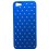 Coque Arrière Strass bleu Apple IPhone 4 / 4S