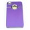 Coque violet avec support tv en métal Apple Iphone 5