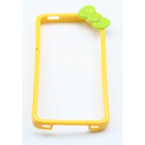 Coque Bumper Hello Kitty Jaune APPLE IPhone 4 / 4S