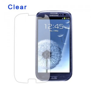 Film de protection transparent pour Samsung I9300 Galaxy S III