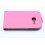 Etui a rabat rose fushia Samsung Wave Y S5380 