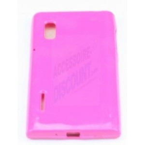 Coque Rose Fushia LG Optimus L5 E610 Silicone