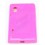 Coque Rose Fushia LG Optimus L5 E610 Silicone