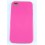 Coque Brillante Iphone 4 / 4S rose Silicone