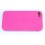 Coque Brillante Iphone 4 / 4S rose Silicone