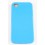 Coque Brillante Apple Iphone 4 / 4S bleu Silicone