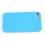 Coque Brillante Apple Iphone 4 / 4S bleu Silicone