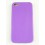 Coque Brillante Iphone 4 / 4S violet Silicone