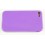 Coque Brillante Iphone 4 / 4S violet Silicone