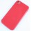 Coque rouge iphone 4 /4S Brillante Silicone