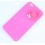 Coque rose fushia strass avec chapeau rose pour Iphone 4/4S