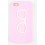 Coque Iphone 4 / 4S Rose Lunette Silicone