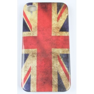 Coque Iphone 4 / 4S Drapeau Anglais Usé