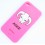 Coque Iphone 4 / 4S Rose fushia motif taureau