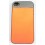 Coque iphone 4 /4s orange semi rigide