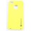 Coque iphone 4 / 4s jaune newtop