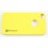 Coque iphone 4 / 4s jaune newtop