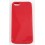 Coque iphone 5 rouge silicone