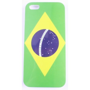 Coque iphone 5 drapeau bresilien 