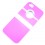 coque iphone 5 rose fushia avec support