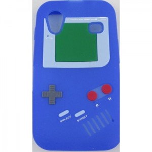 coque samsung galaxy ace game boy bleu