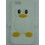 Coque iphone 5/5S blanc pingouin